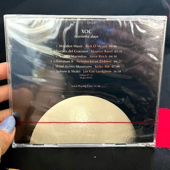 Brand New XOC Marimba Duos 2002 CD Sealed Rare - Picture 2 of 3